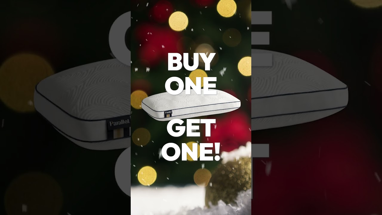 Parallel Pillow Holiday Sale: Buy One, Get One Free! 💤