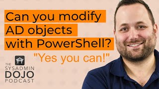 Can I modify #activedirectory objects with #PowerShell?