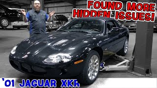 So much more wrong! CAR WIZARD fixed main issue on the '01 Jaguar XKR, just to get 4 more!