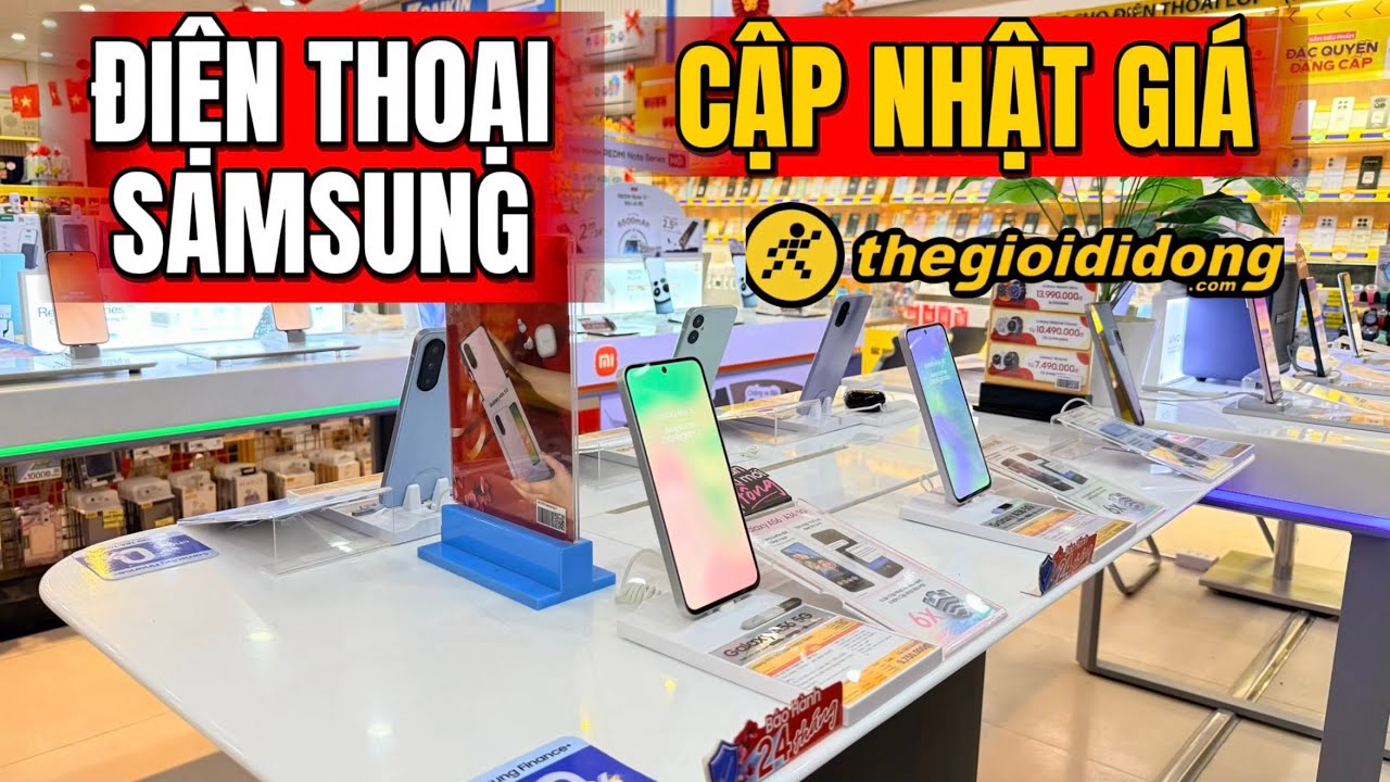 Điện Thoại SAMSUNG Cập Nhật Giá Đầu Tuần tại Thế Giới Di Động 26/1/2026