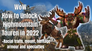 Famous WoW How to Unlock the Highmountain Tauren in 2022 EASILY EXPLAINED (+Race Overview) Net Worth