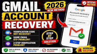 Gmail account recovery without verification code | Same Email OTP & 2-Step verification code problem