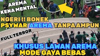 Download Lagu PSYWAR \u0026 TERROR BONEK UNTUK AREMA DI LAPANGAN | PERSEBAYA vs AREMA FC MP3