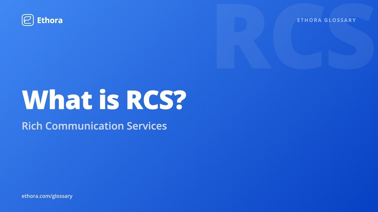 What is RCS? Rich Communication Services explained in 90 seconds