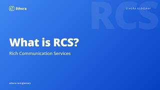 What is RCS Rich Communication Services explained in 90 seconds