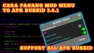 Tutorial❗CARA PASANG MOD MENU TO APK BUSSID 3.6.1🔰SUPPORT ALL APK BUSSID screenshot 4
