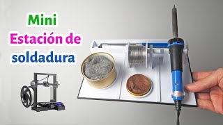 Mini Estación De Soldadura Impresion 3Dideatronic