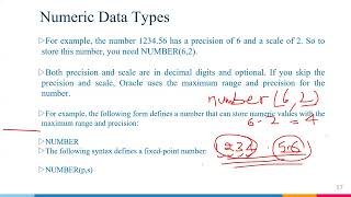 L-4.2: Data type in Oracle Part 2