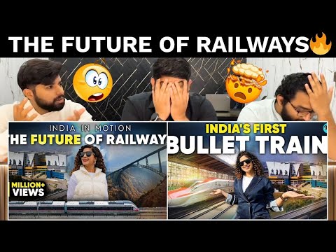 Reaction On Future Of Rail Travel In India | Curly Tales यात्रा | Pakistani Reaction 🔥