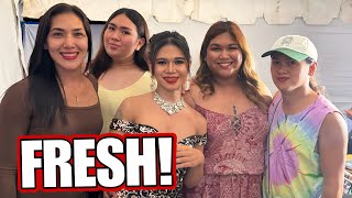 Mga ganap sa backstage nung pageant ni Aye! (Todo support ang mga bayut!) 😍