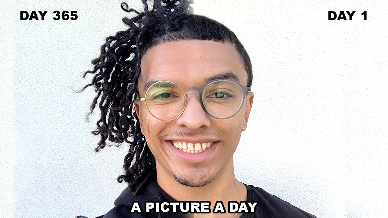 My Year of Hair Growth Timelapse