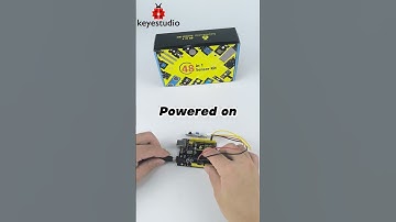 #shorts 🐞Explore sensor knowledge:Line -tracking Sensor #keyestudio #arduino #stem #diy #maker #tech