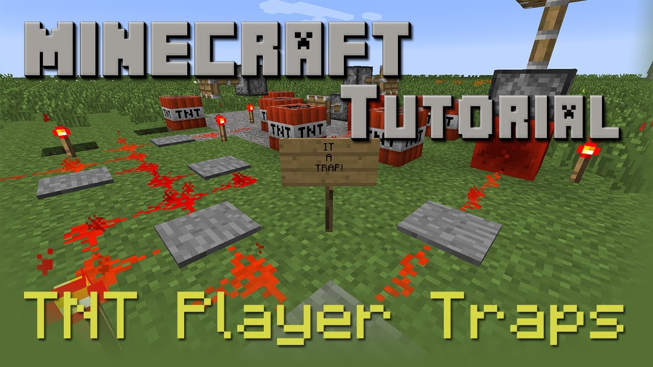 Minecraft Tutorial :: TNT Traps - YouTube