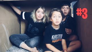 24 SAAT MİNİCİK KARTON EVDE YAŞAMAK!!! SON ÇIKAN KAZANIR