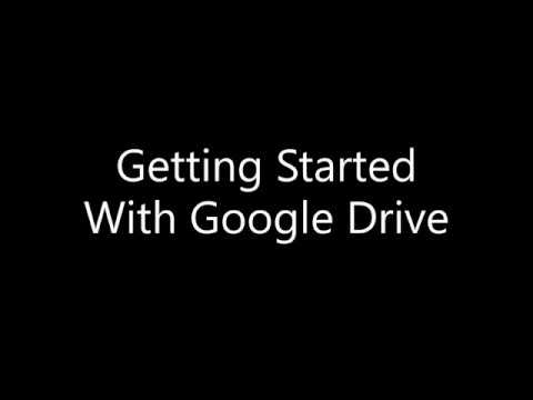 Getting Started With Google Drive - YouTube