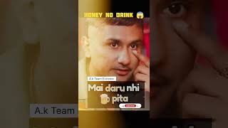 Why Does Honey Singh Drink Alcoholyoyoshortsviral