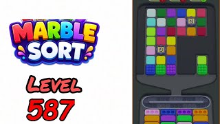 Marble Sort Level 587 Walkthrough