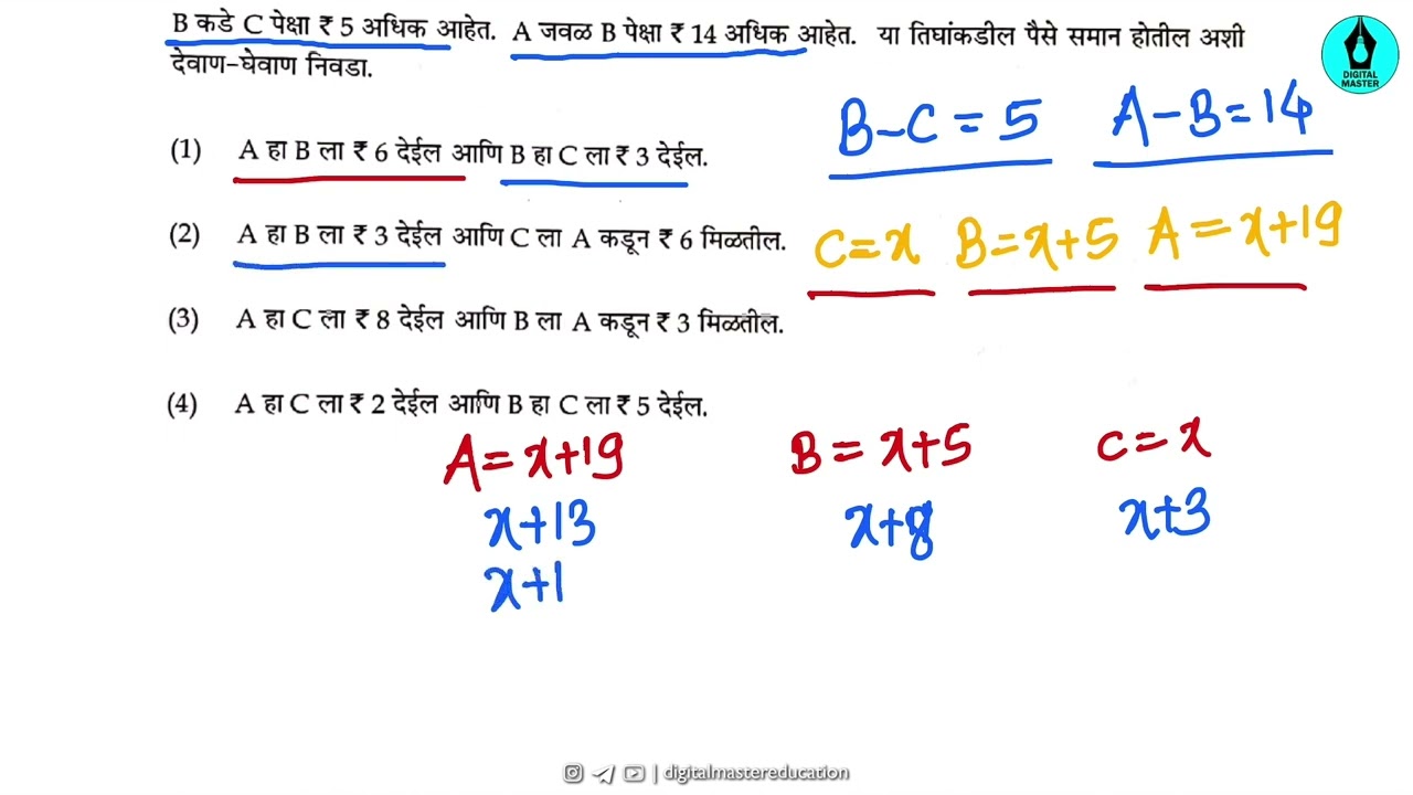 MPSC 2022 Paper 2 Solutions || Digital Master