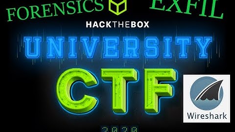 Forensics - Exfil - Hack The Box X UNI CTF [Walkthrough]