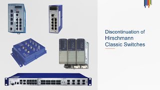 Discontinuation of Hirschmann Classic Switches