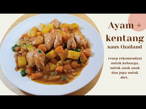 Resep Ayam Kecap Kentang Wortel