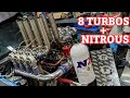 EIGHT Turbo V8 Mustang Gets Nitrous Express!