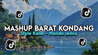 Dj Mashup Barat Style KONDANG [ V Slow ] Viral TikTok • Nandormx