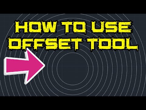 AutoCAD 2023 Tutorial - How To Use The Offset Tool