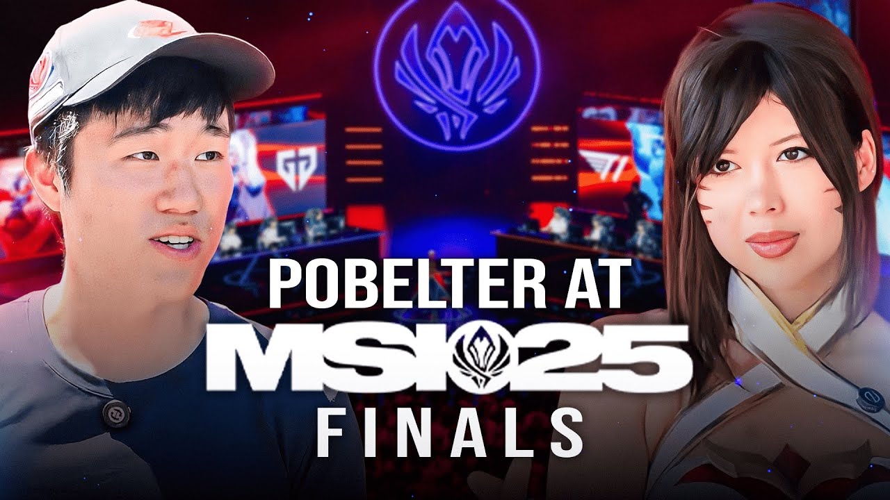 Pobelter at MSI FINALS 🇨🇦 meeting Faker, old friends & playing ...