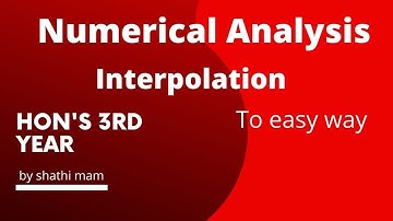 Interpolation formula (Newton_Gregory Formula for forward)Numerical Analysis, Hons 3rd year. Bangla