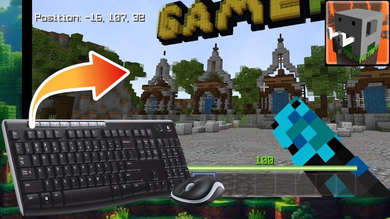 How to play with KEYBOARD And MOUSE in Craftsman: Building Craft ...