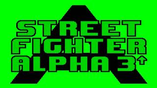 Street Fighter Alpha 3 Upper GBA long play