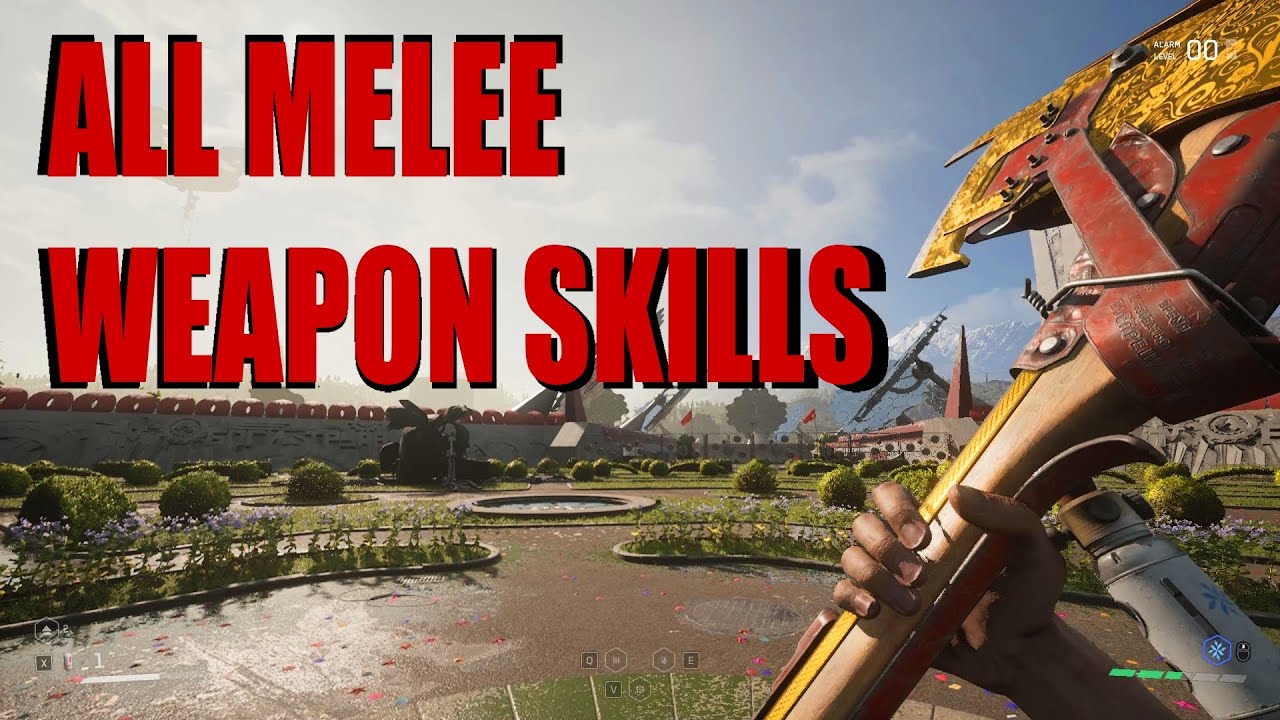 Atomic Heart - All Melee Weapon Skills