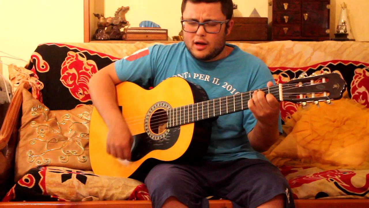 Prima lezione di chitarra sulle canzoni italiane - Io Vagabondo - YouTube