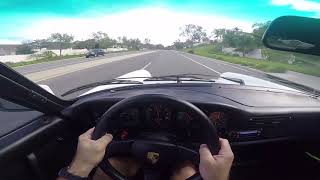1986 Porsche 930 - Driving Video