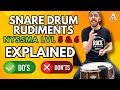 Snare Drum Rudiments: NYSSMA Levels 5-6