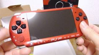 PSP 3000 Limited Value Pack Red/Black Unboxing - ASMR バリューパック(レッド ブラック) 開封