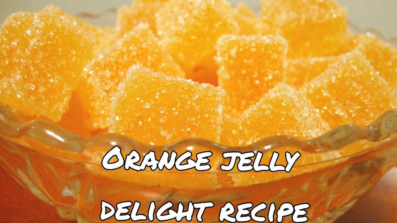 Orange jelly delight | No bake orange desert in 5 minutes recipe