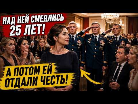 НА ВСТРЕЧЕ ВЫПУСКНИКОВ СМЕЯЛИСЬ НАДО МНОЙ, ПОКА ИХ СПУТНИКИ НЕ ВОШЛИ И ОТДАЛИ МНЕ ВОИНСКИЙ САЛЮТ