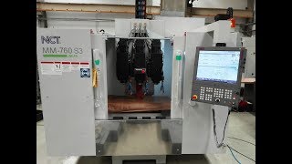NCT 204 MM 760S3 CNC megmunkálóközpont 3 főorsóval