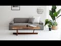 BLESS CAT : Making wood slab coffee table (Inspired by George Nakashima)