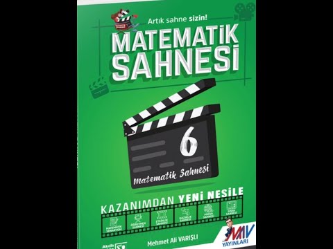 6.SINIF MATEMATİK SAHNESİ S.267-268-269-270-271-272 SINAV SAHNESİ 9