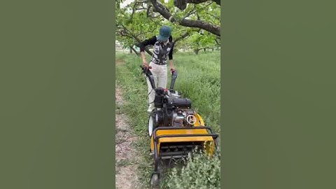 Máy làm đất máy xới đất máy cắt làm cỏ nông nghiệp máy lên luống tạo rãnh đa năng #automobile