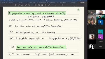 Marius Dadarlat - Asymptotic homotopy and K-theoretic duality (1/17/25, KK+H workshop)