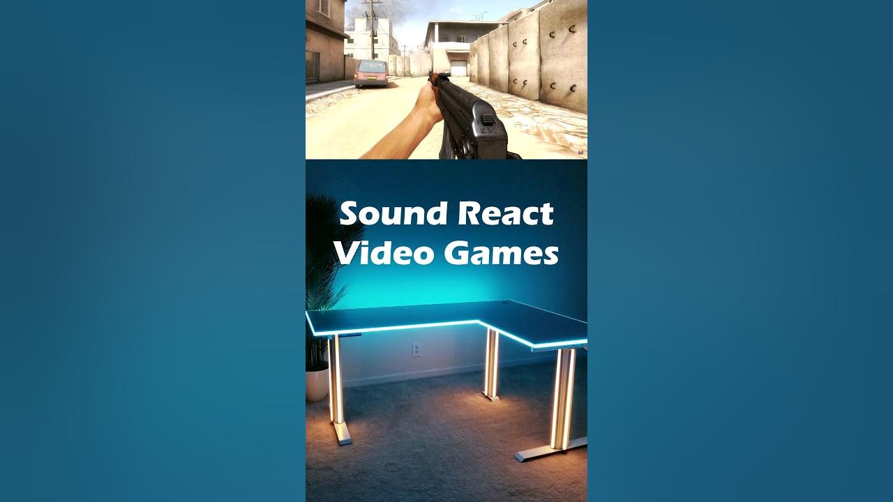 Is THIS the FUTURE of VIDEO GAME IMMERSION?! SOUND REACT VIDEO GAME