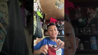 Opening a Dorito bag, upside down  🫢￼￼￼￼