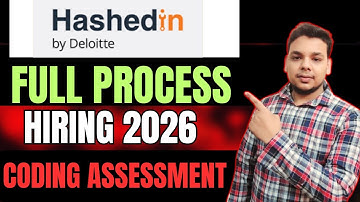 HashedIn Assessment & Hiring | HashedIn Hiring Process & Exam | HasedIn By Deloitte| Coding Test
