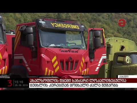 ახალსოფლის ტყეში ხანძარი ლოკალიზებულია
