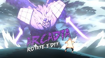 ARCADIA - Naruto Xqndros Rotation [EDIT/AMV] Alight Motion