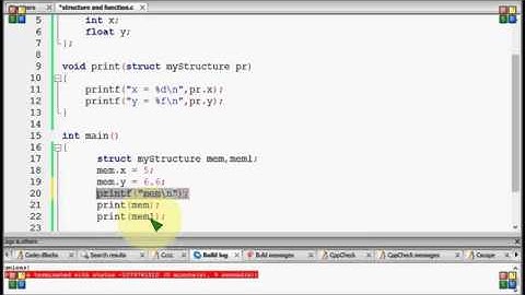 Bangla C programming tutorial 102 Structures and unions Structure and function   YouTube